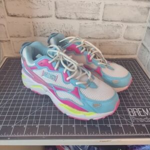 FILA Ray Tracer Apex  5MR01976-149 Women's White Lifestyle Sneakers Shoes 8.5